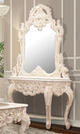 HD-998I Ivory/Metallic Gold Highlights Console by Homey Design at Eve Furniture