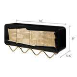 Adora Black Console Table by New Era Innovations at Eve Furniture