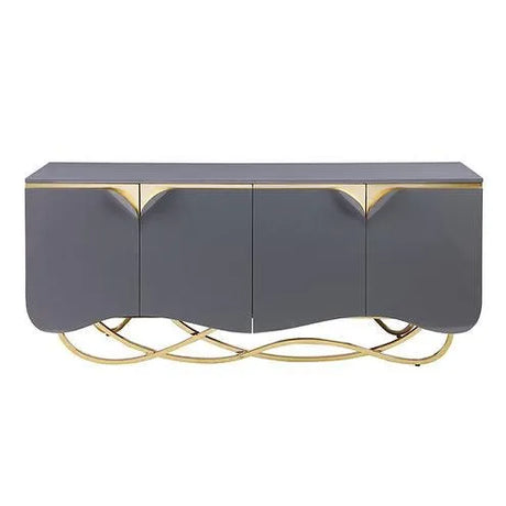 Brivo Grey Console Table by New Era Innovations at Eve Furniture