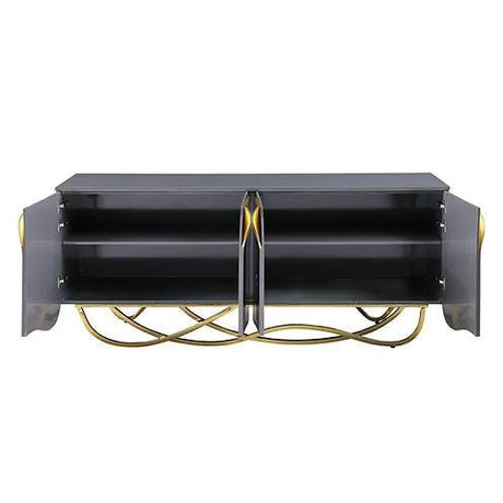 Brivo Grey Console Table by New Era Innovations at Eve Furniture