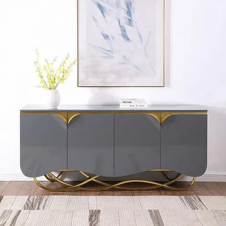 Brivo Grey Console Table by New Era Innovations at Eve Furniture
