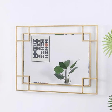 Paros Gold Mirror by New Era Innovations at Eve Furniture