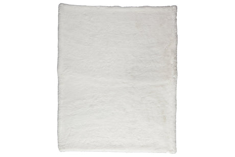 Gariland White Throw