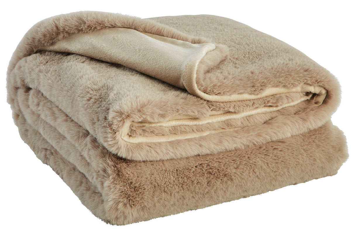 Gariland Taupe Throw