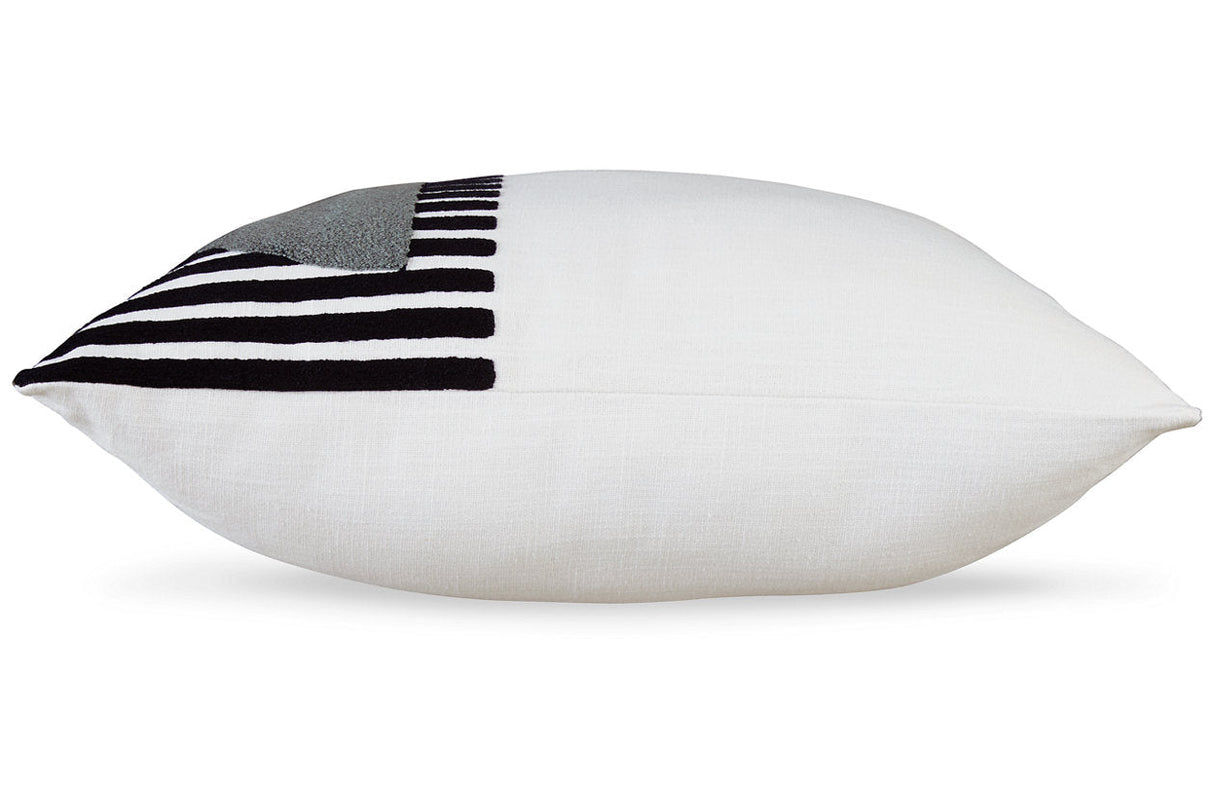 Longsum Black/White/Honey Pillow