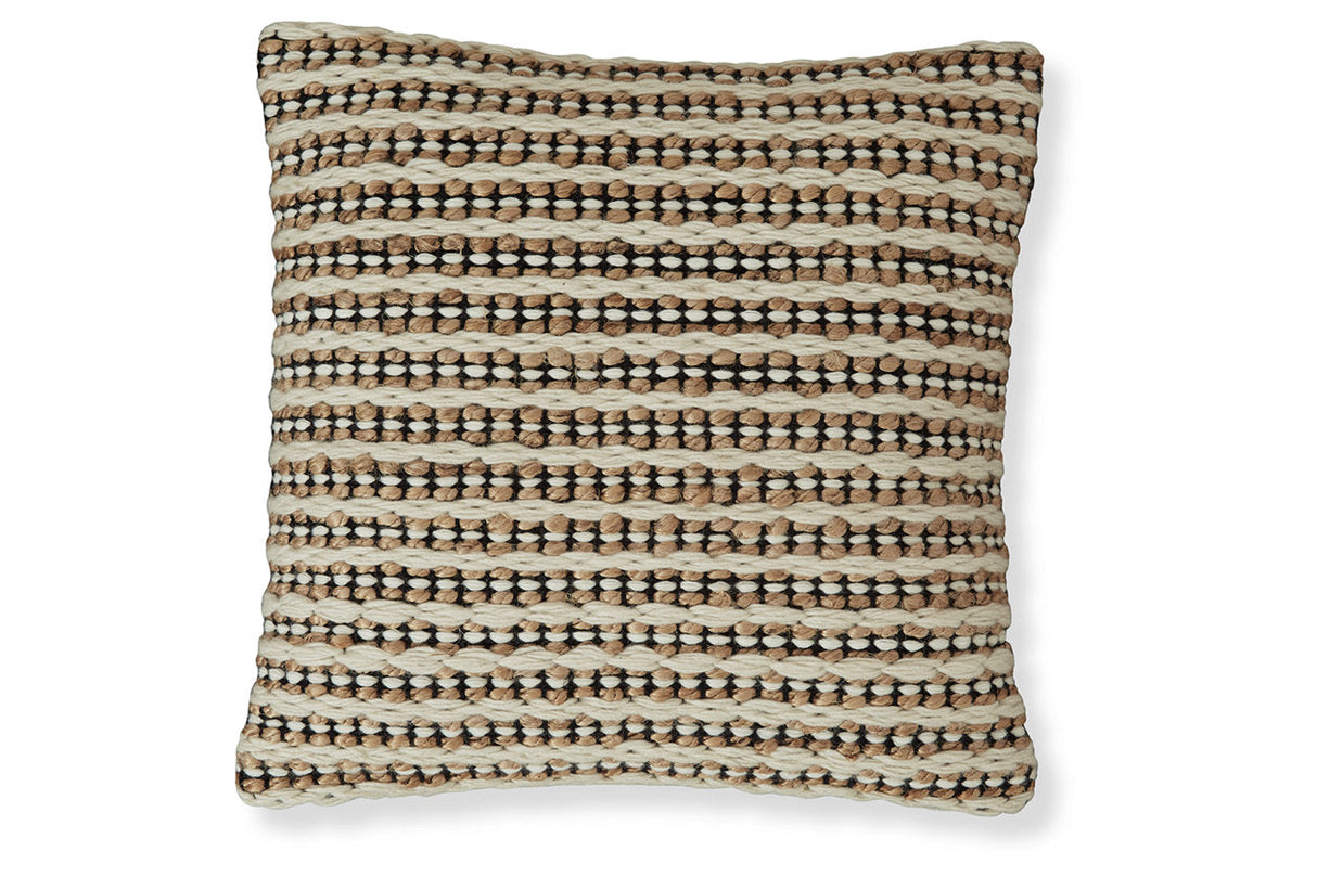 Nealington Brown/Black/White Pillow