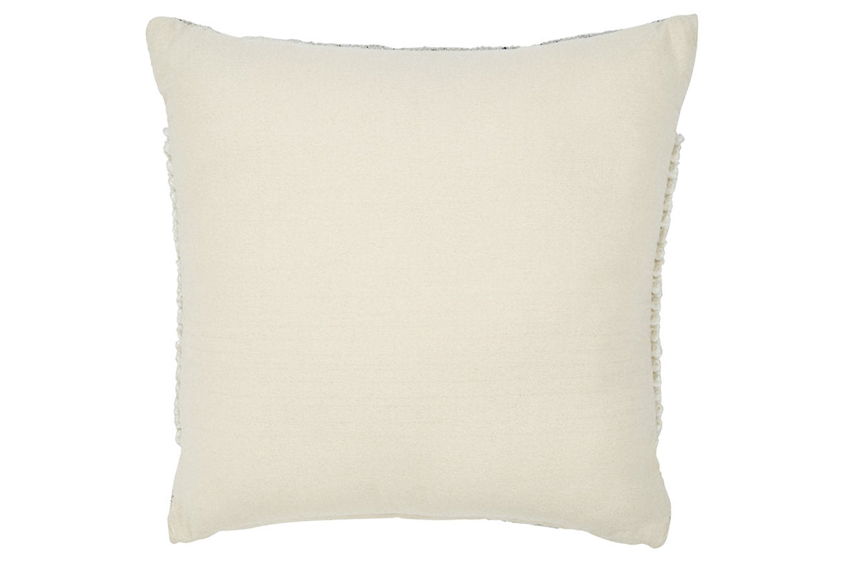 Rowcher Gray/White Pillow