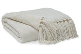 Tamish Cream Throw