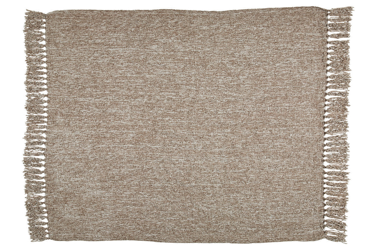 Tamish Taupe Throw