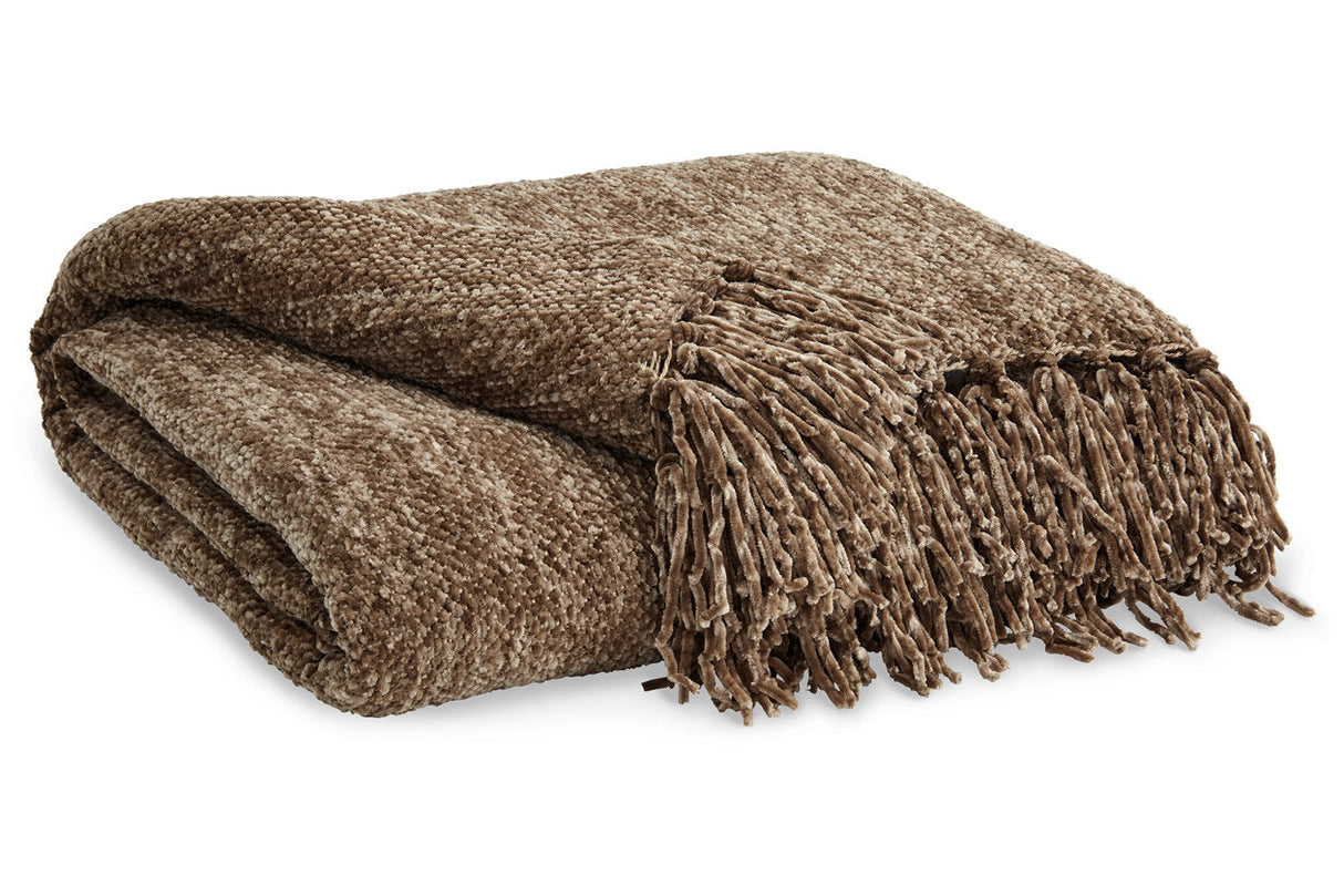 Tamish Brown Throw