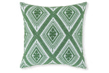 Bellvale Green/White Pillow