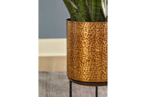 Donisha Antique Brass Finish Planter