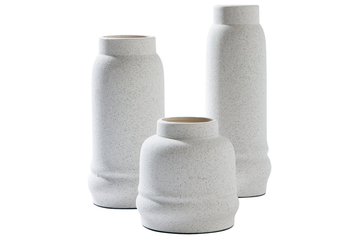 Jayden White Vase