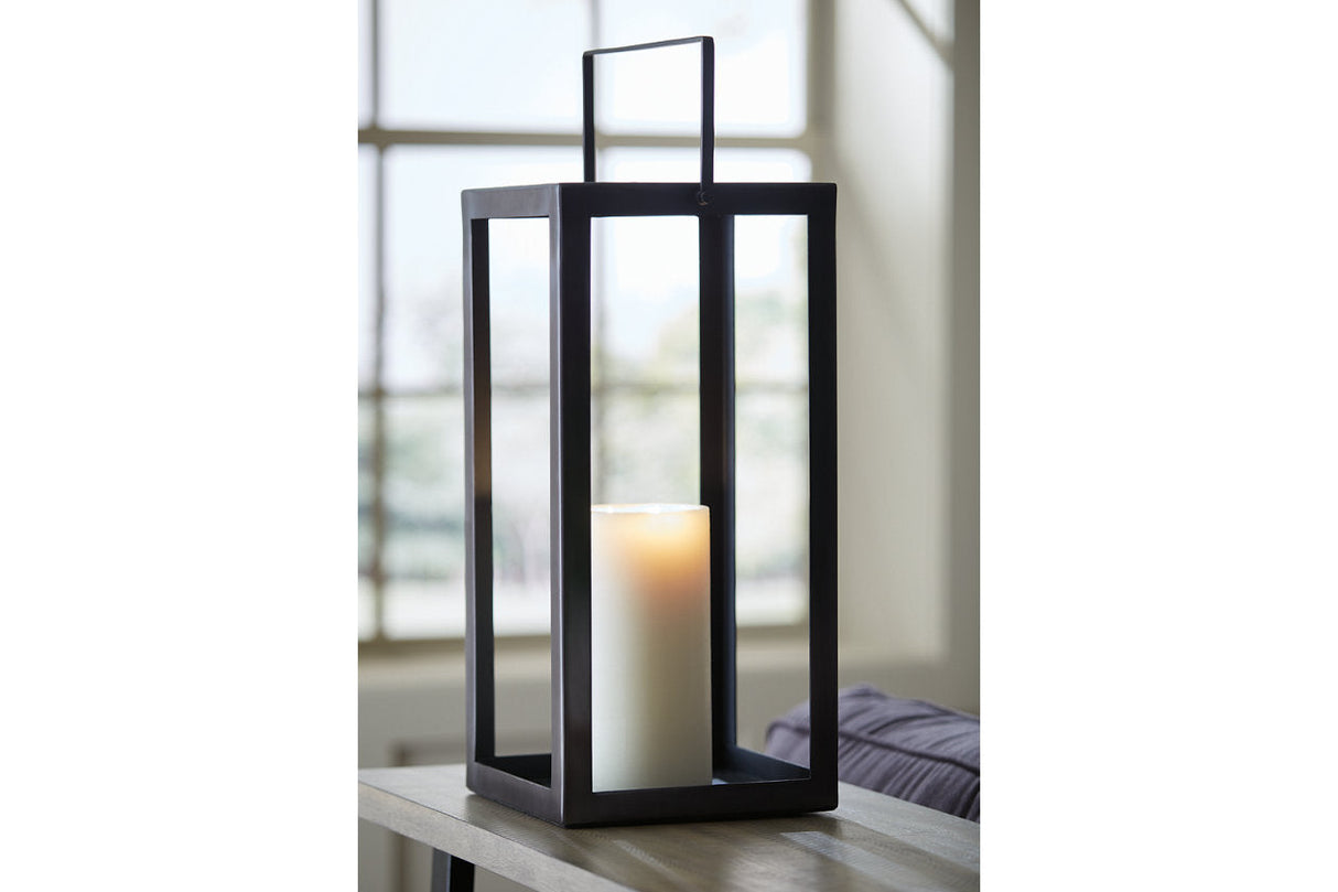 Briana Antique Black Lantern