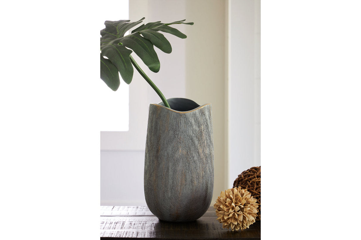 Iverly Antique Gray Vase