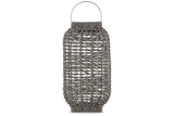 Evonne Antique Gray Lantern