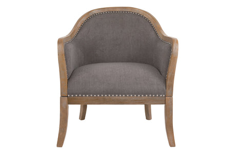 Engineer Brown Accent Chair