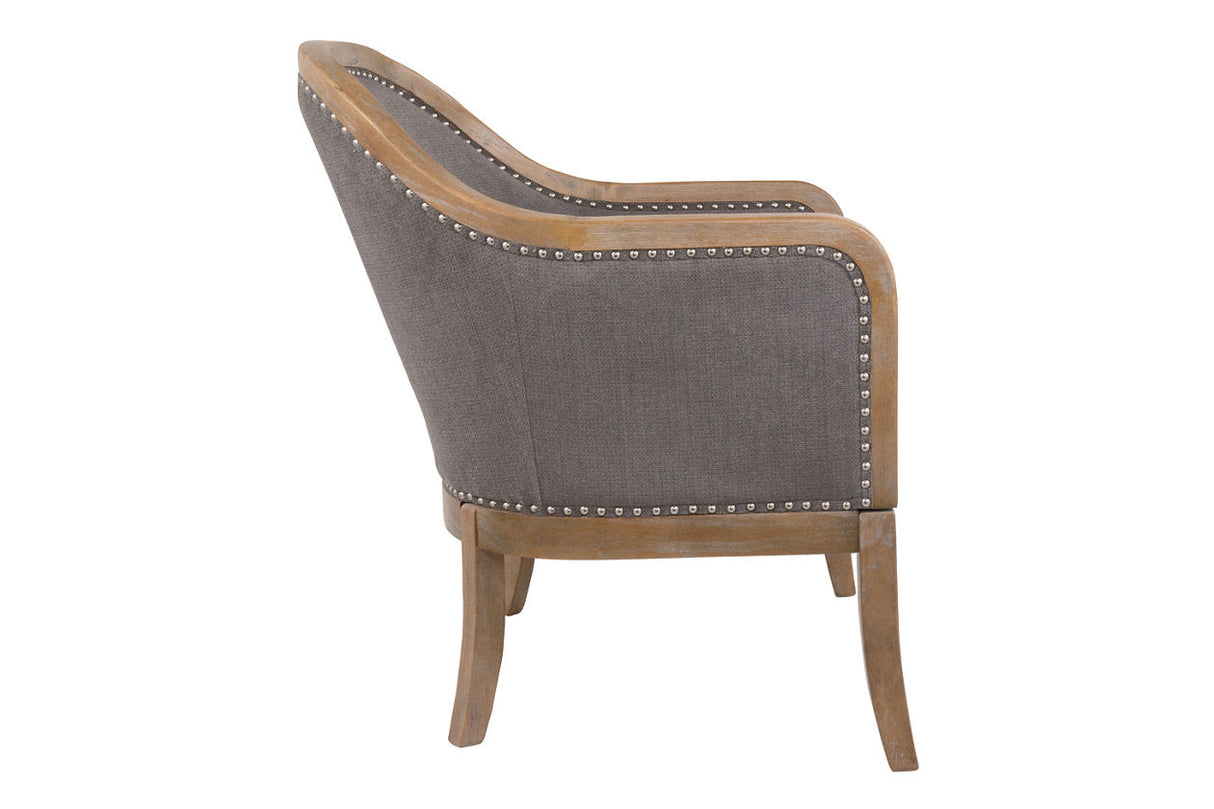 Engineer Brown Accent Chair