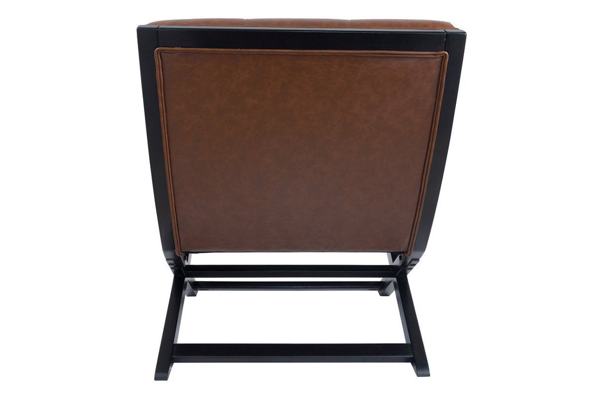 Sidewinder Brown Accent Chair