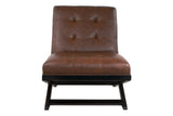 Sidewinder Brown Accent Chair