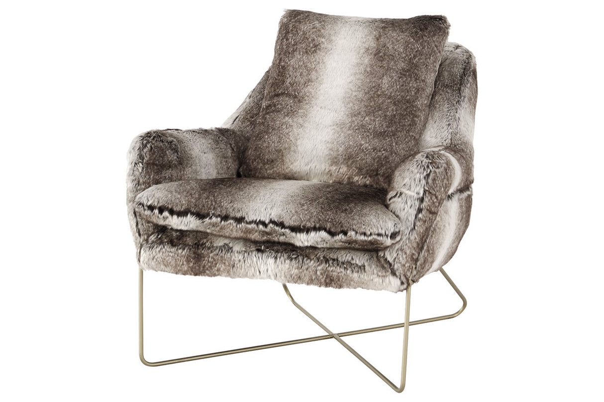 Wildau Gray Accent Chair