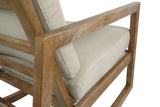 Novelda Neutral Rocker Accent Chair