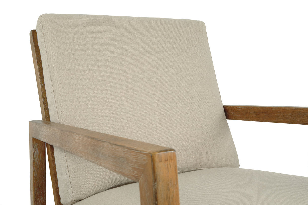 Novelda Neutral Rocker Accent Chair