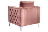 Lizmont Blush Pink Accent Chair