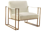 Kleemore Cream Accent Chair