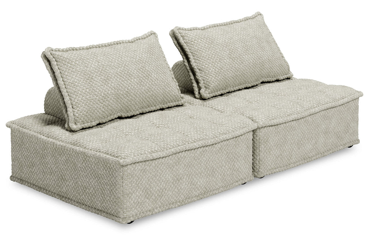 Bales Taupe 2-Piece Modular Seating