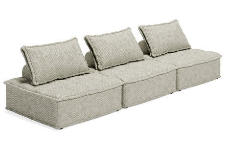 Bales Taupe 3-Piece Modular Seating