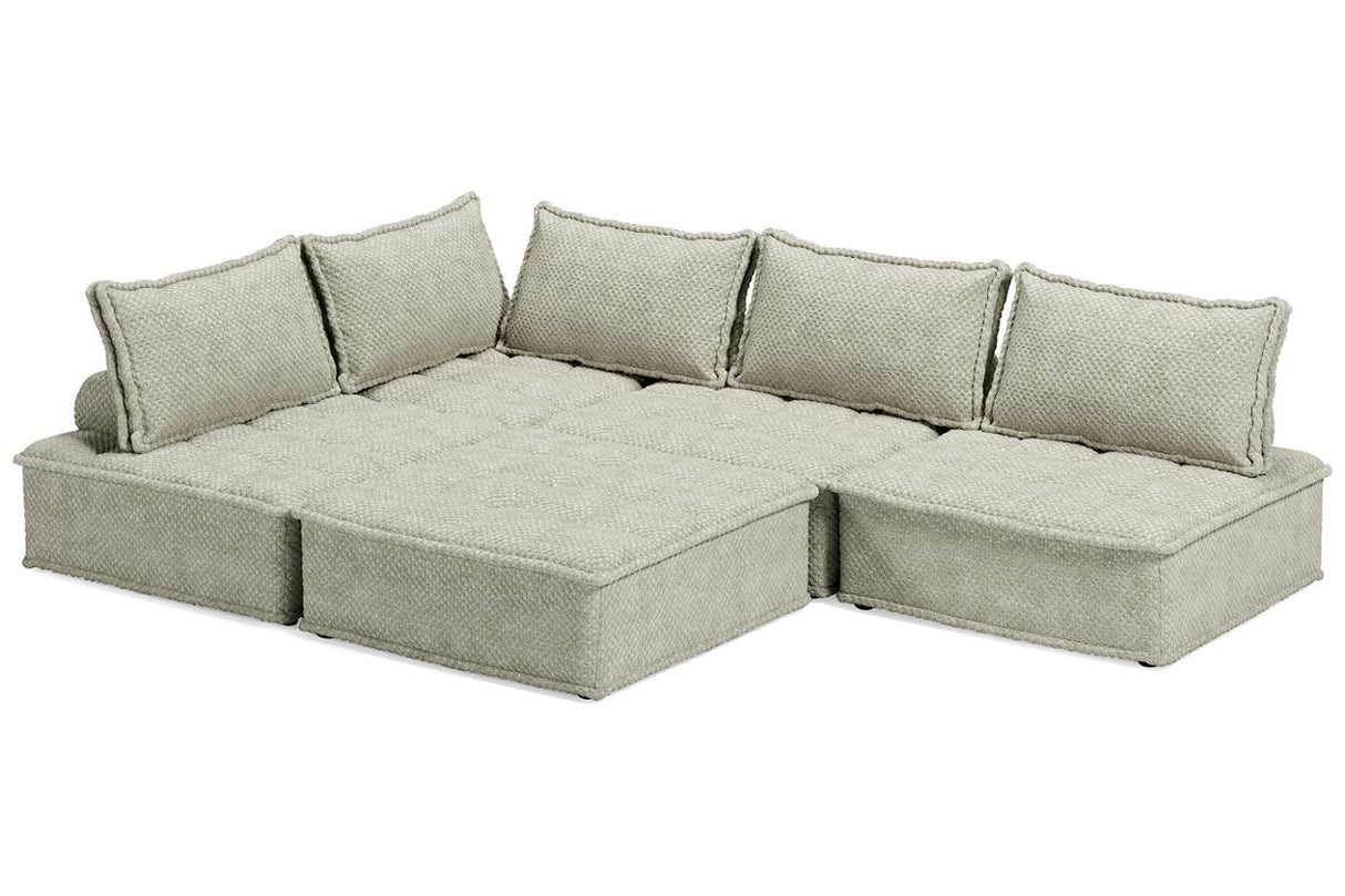 Bales Taupe 5-Piece Modular Sectional