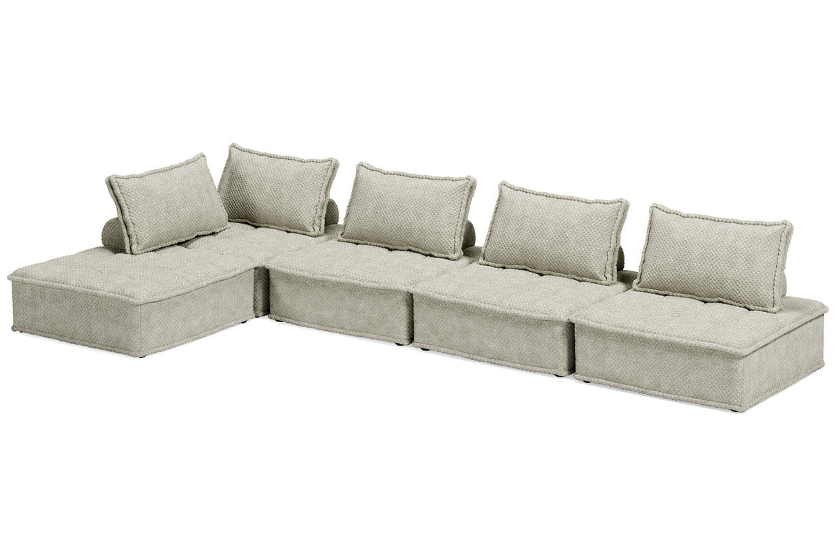 Bales Taupe 5-Piece Modular Sectional