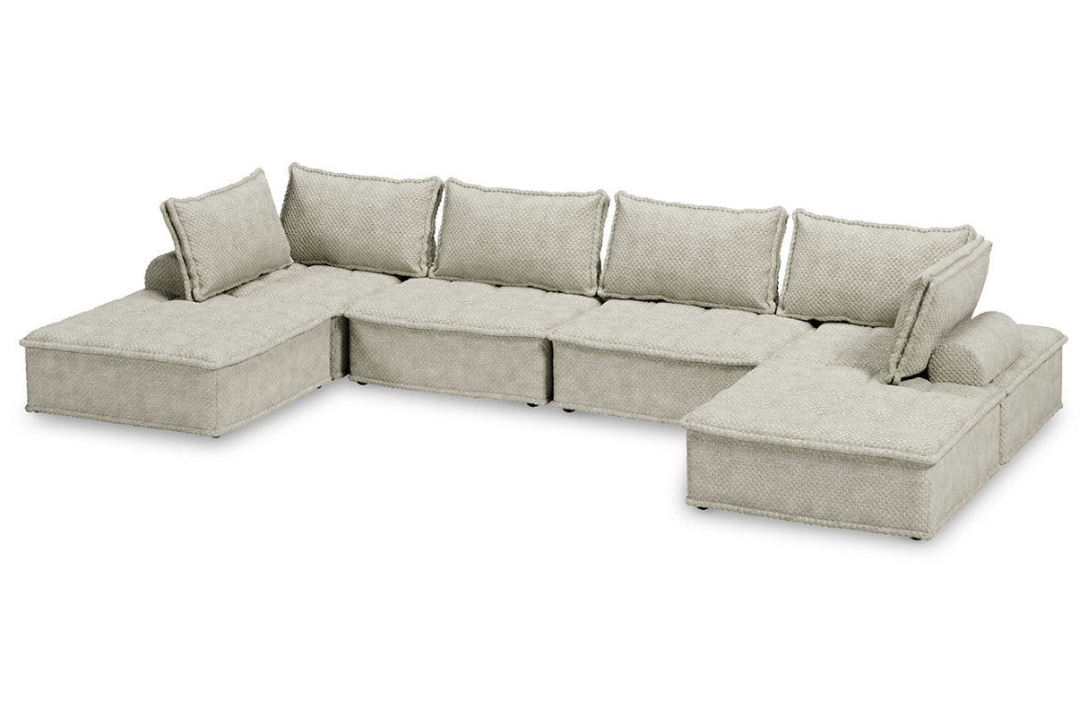 Bales Taupe 6-Piece Modular Seating