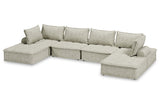 Bales Taupe 6-Piece Modular Seating