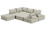 Bales Taupe 7-Piece Modular Seating