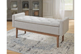 Briarson Beige/Brown Storage Bench