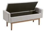 Briarson Beige/Brown Storage Bench