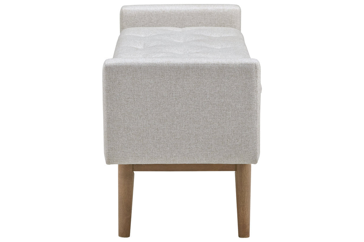 Briarson Beige/Brown Storage Bench