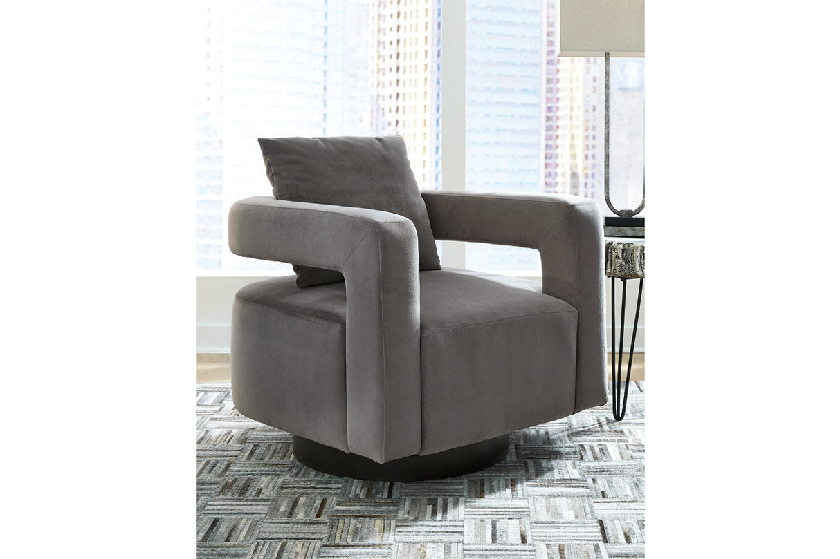 Alcoma Otter Swivel Accent Chair