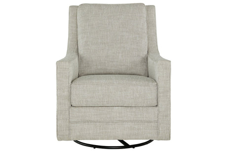 Kambria Fog Swivel Glider Accent Chair