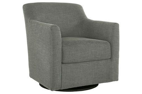 Bradney Smoke Swivel Accent Chair