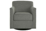 Bradney Smoke Swivel Accent Chair