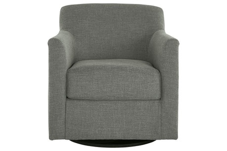 Bradney Smoke Swivel Accent Chair