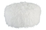 Galice White Oversized Accent Ottoman