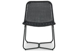 Daviston Black Accent Chair