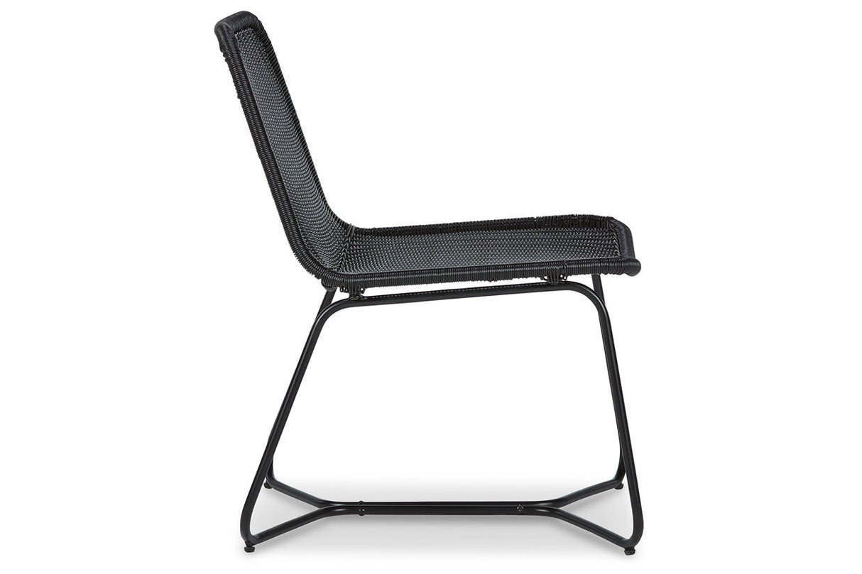 Daviston Black Accent Chair