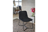 Daviston Black Accent Chair