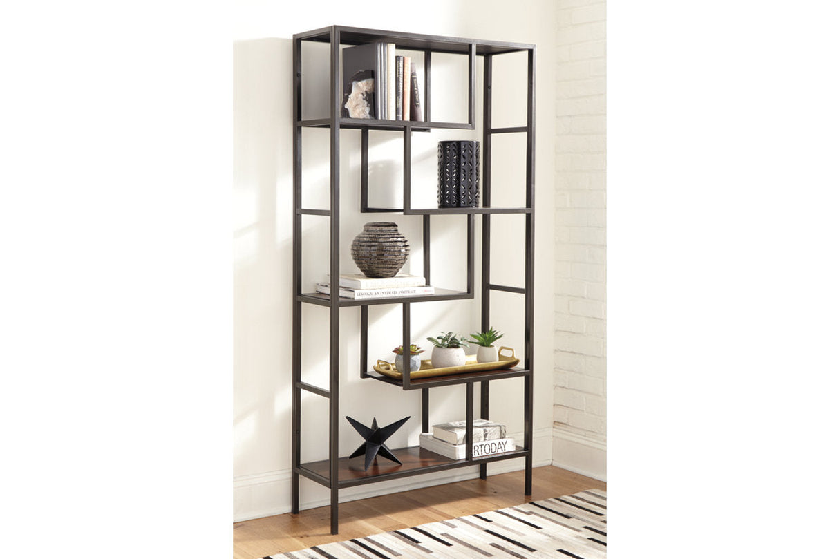 Frankwell Brown/Black Bookcase