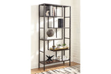 Frankwell Brown/Black Bookcase